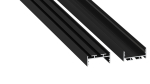 Profile LUMINES type aria black anodized 4,15 m
